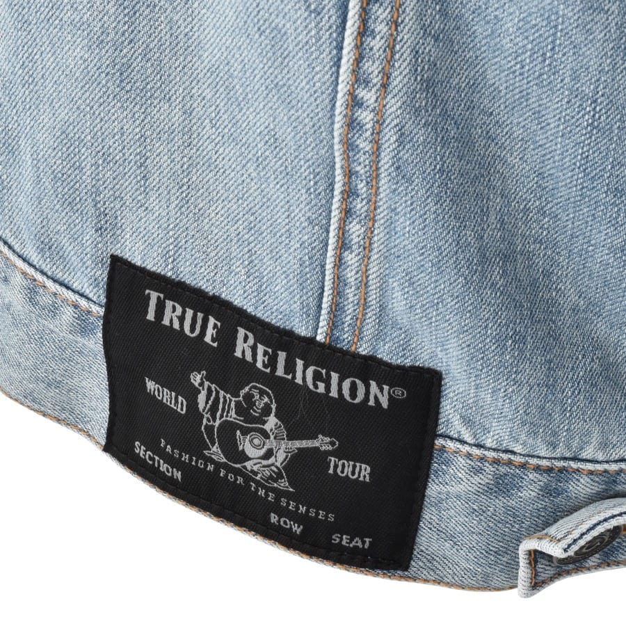 Alternative Image for ProductTrue Religion Sherpa Jimmy Jacket Blue3